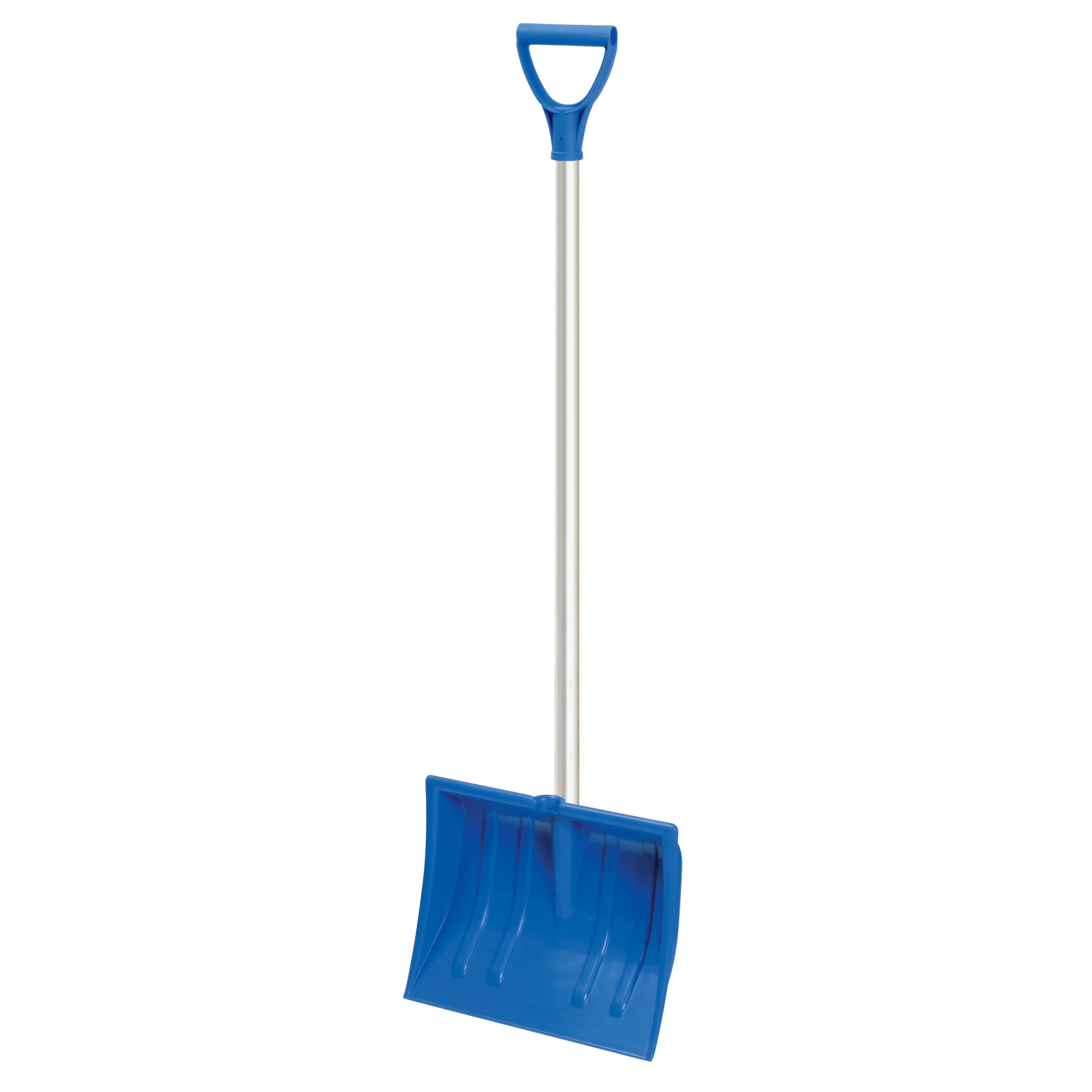 Compacte sneeuwschep / sneeuwschuiver blauw aluminium steel 94 cm -