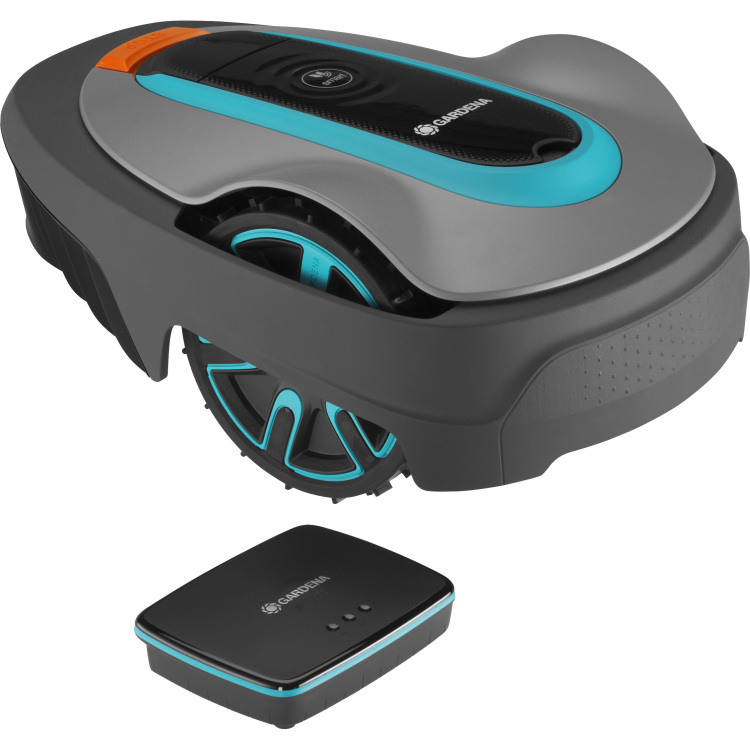 GARDENA Robotmaaier Smart SILENO City 250 robotmaaier 250 m², Li-ion accu + Basisstation inbegrepen, Wi-Fi