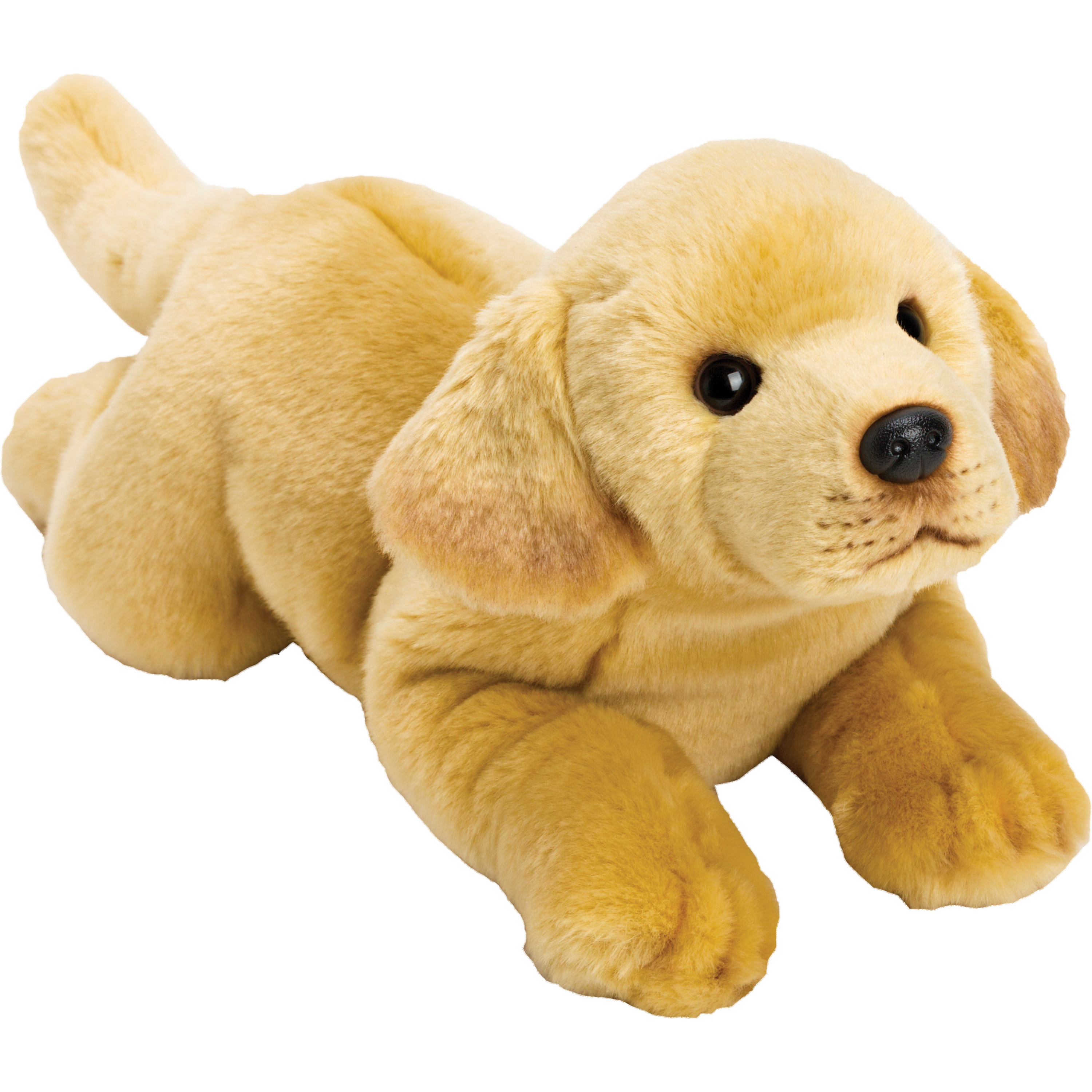 Pluche knuffel dieren Labrador hond 34 cm -