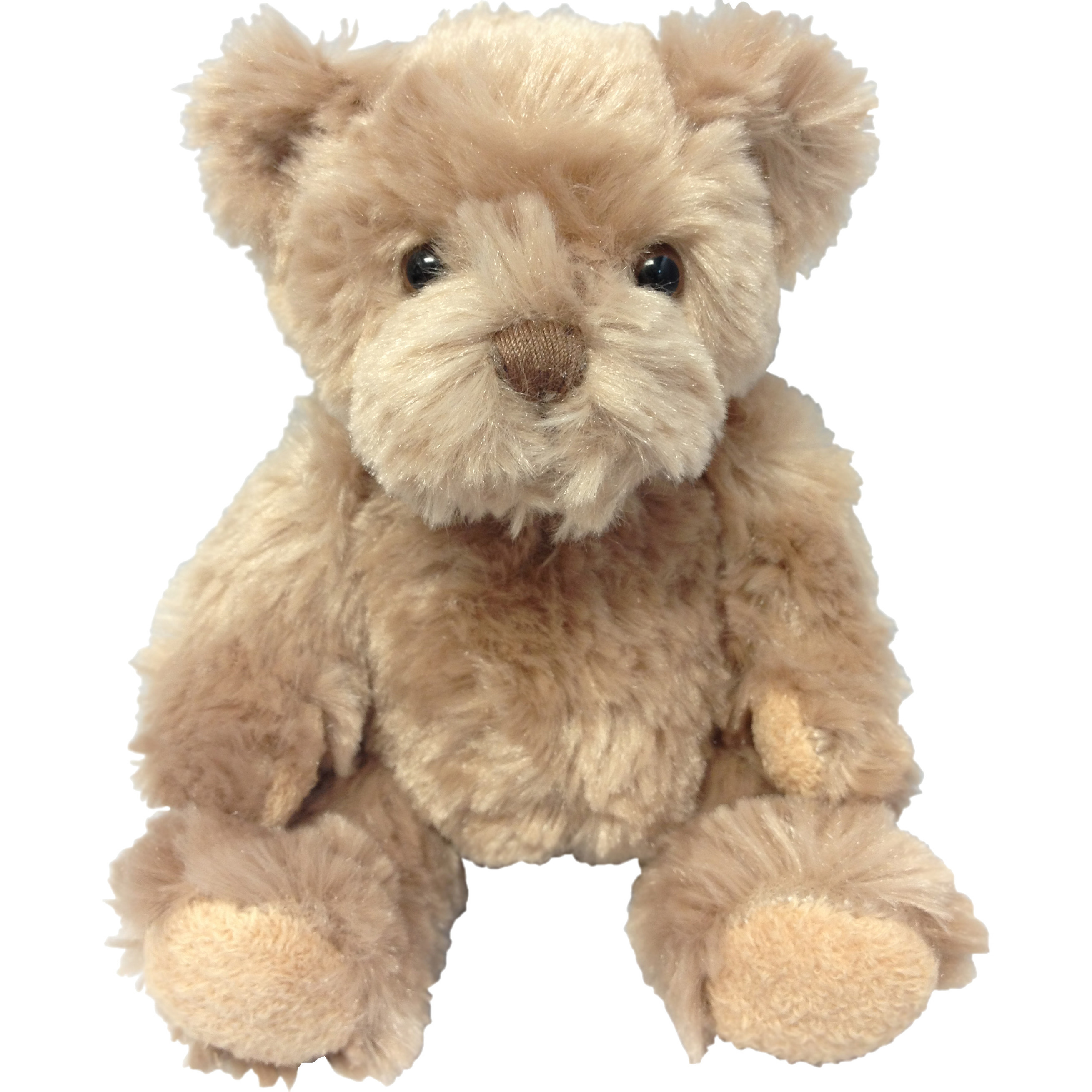 Suki Gifts Knuffel - Teddy beer - 19 cm - zittend - knuffelbeer -