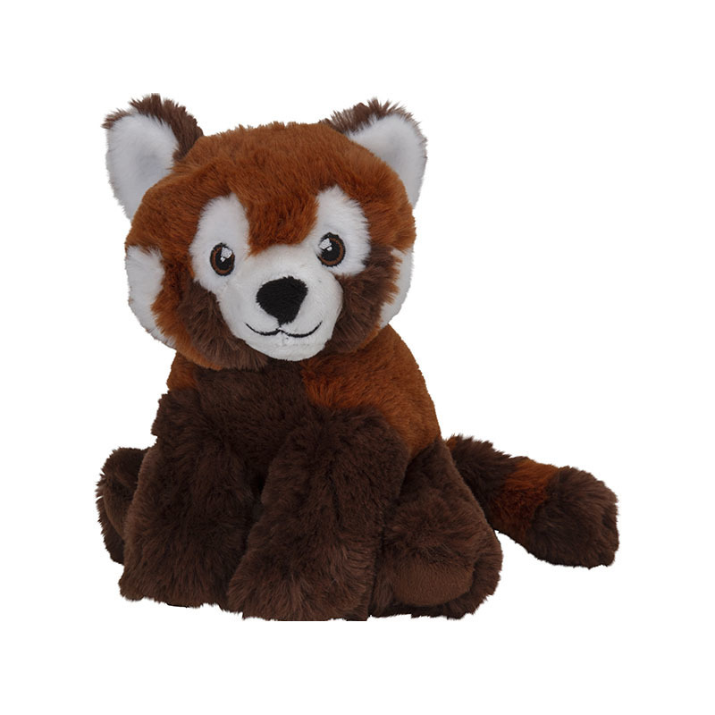 Pluche knuffel rode panda beer van 16 cm -