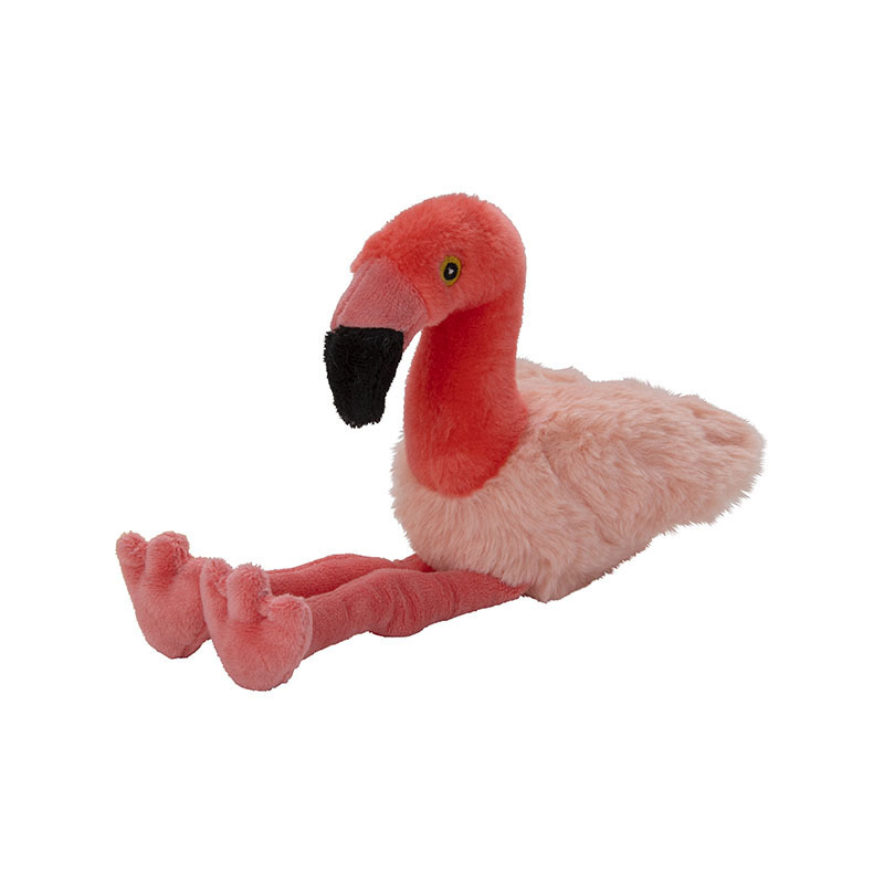 Pluche knuffel flamingo vogel van 26 cm -
