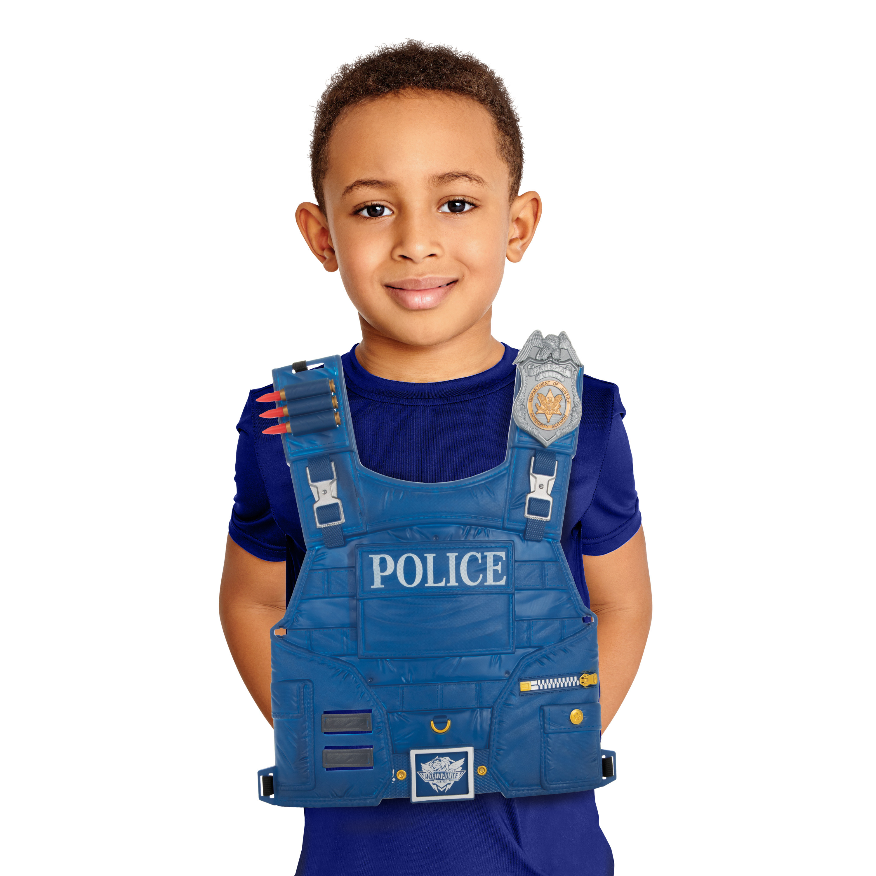 Kogelvrij politie vest - verkleed speelgoed - kinderen - 42 x 30 cm One size -