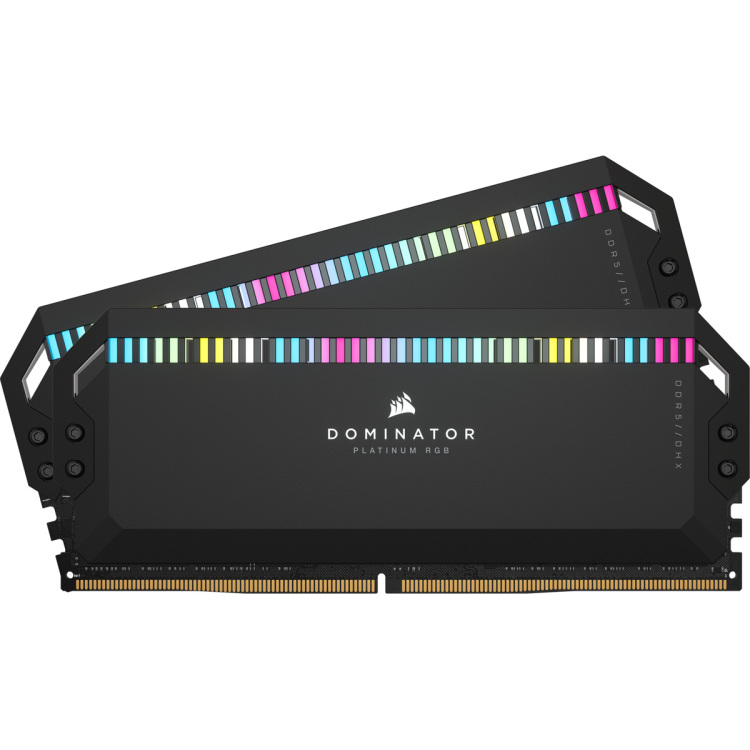 Corsair 32 GB DDR5-6200 Kit werkgeheugen CMT32GX5M2X6200C36, Dominator Platinum RGB, XMP