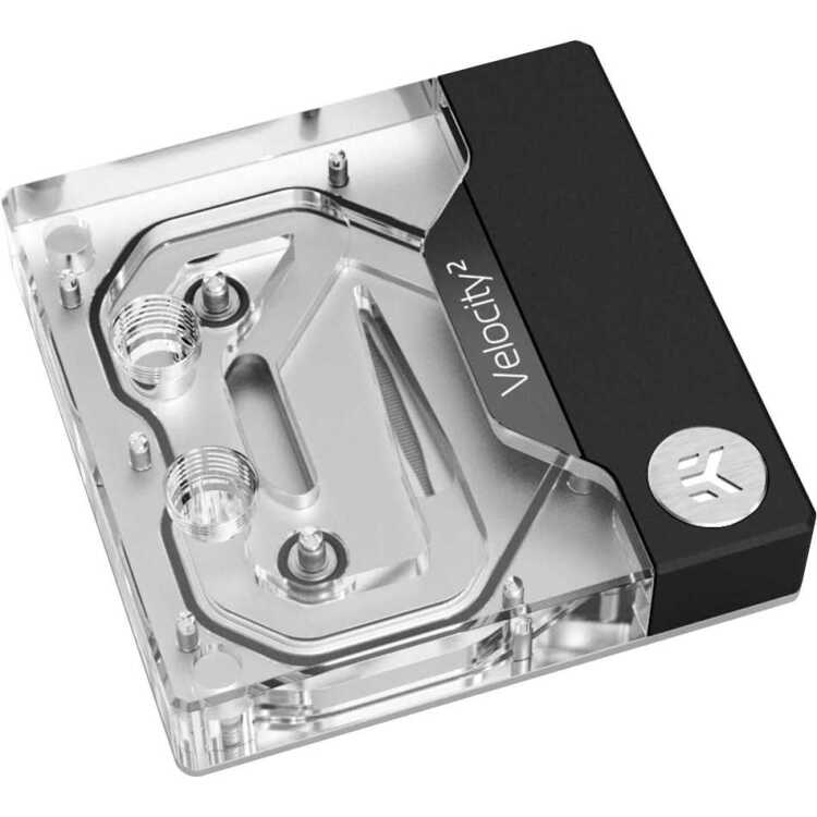 EKWB EK-Quantum Velocity² D-RGB - 1700 Nickel + Plexi cpu-koeler
