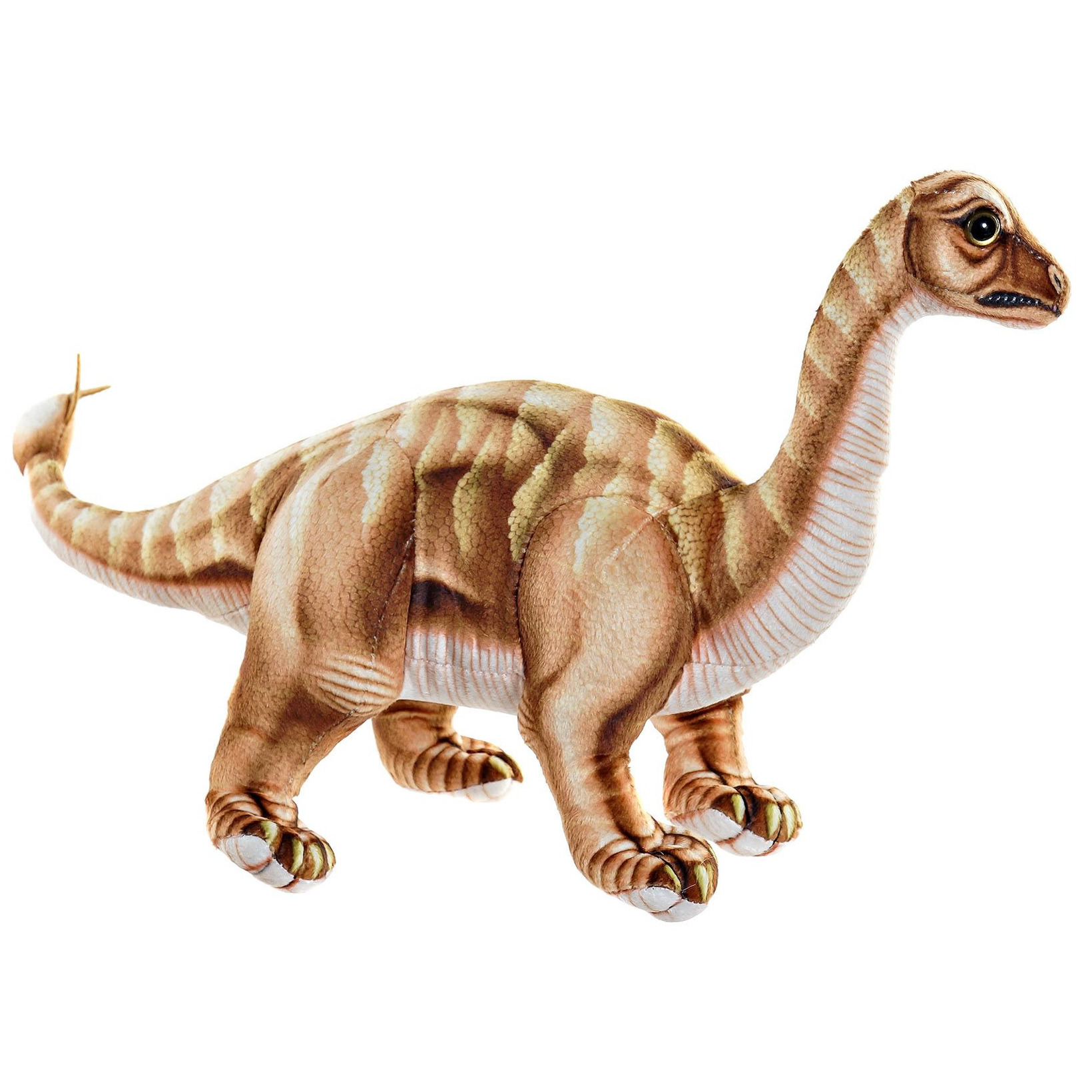 Pluche speelgoed knuffel dinosaurus Brontosaurus 45 cm -