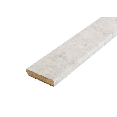 Plakplint Stone-Slate - grijs (betonkleur) - 240x2,2x0,5 cm - Leen Bakker