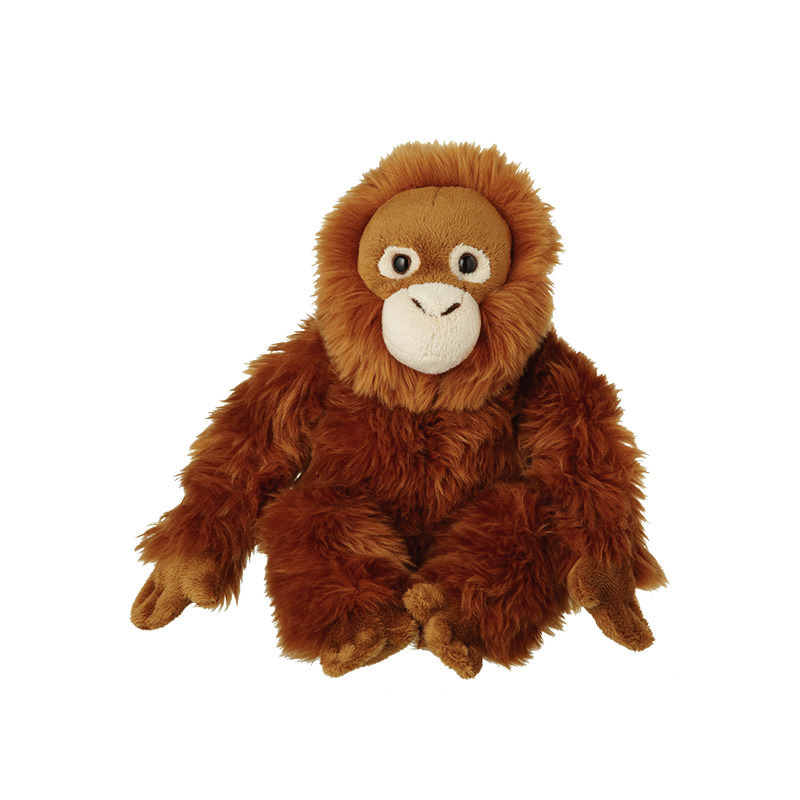 Pluche Orang Utan aap knuffel van 22 cm -