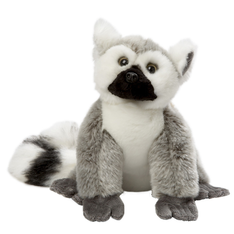 Pluche Ringstaart Maki aap knuffel van 22 cm -