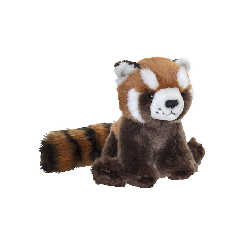 Pluche kleine rode panda knuffel van 15 cm -