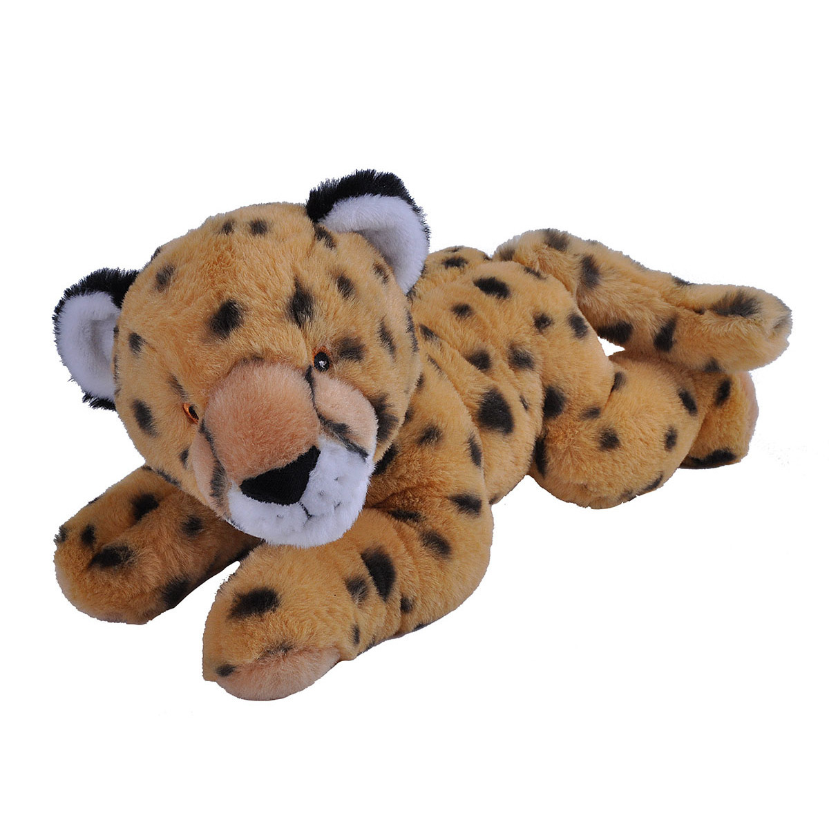 Pluche knuffel dieren Eco-kins jachtluipaard/cheetah van 30 cm -