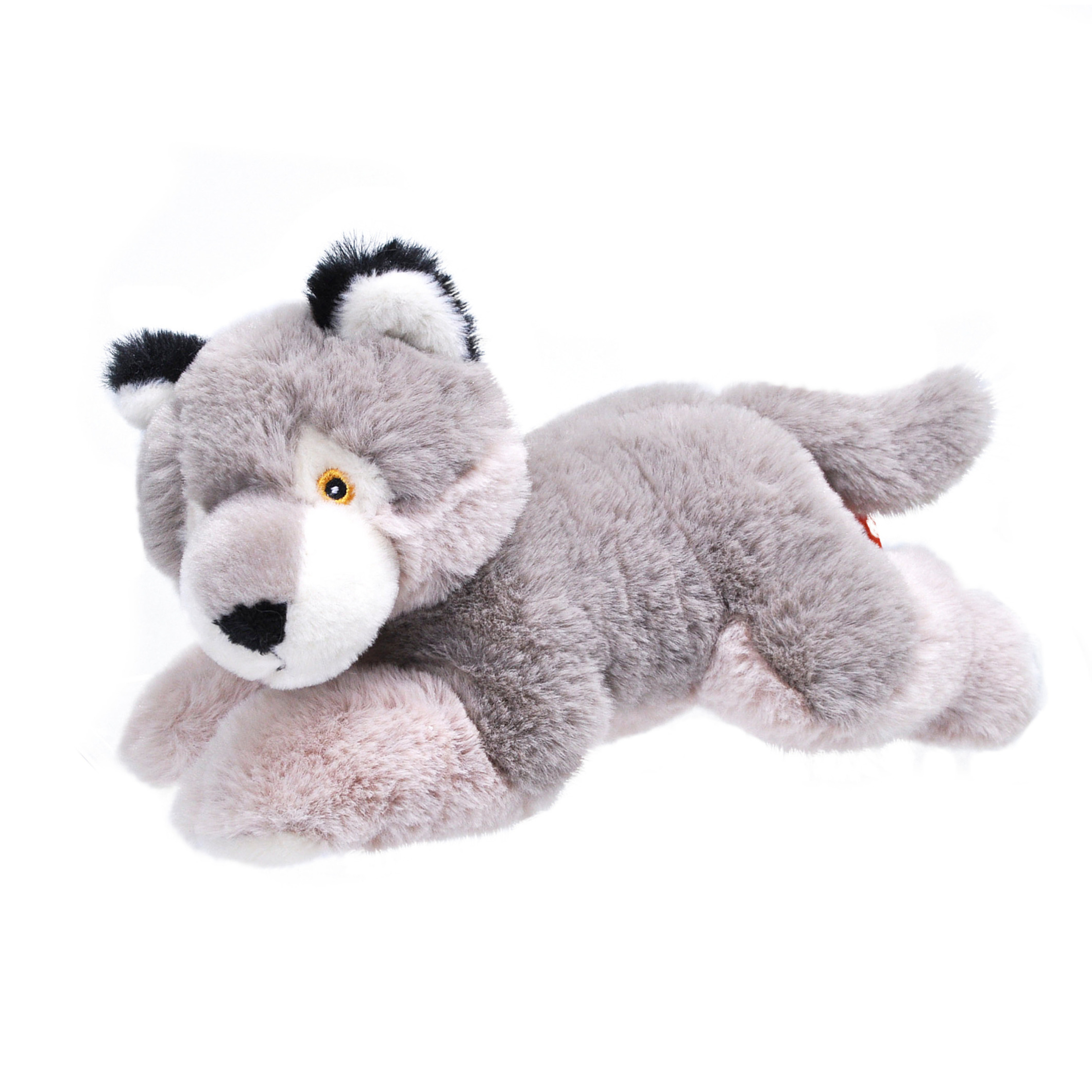 Pluche knuffel dieren Eco-kins wolf van 25 cm -