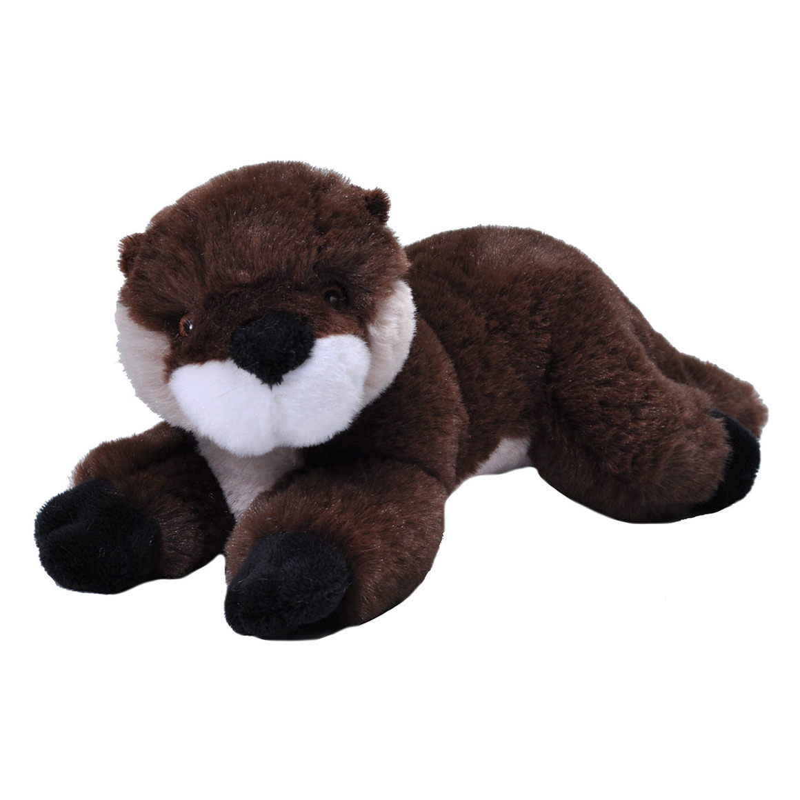 Wild Republic pluche knuffel Otter - bruin - 25 cm - waterdieren -