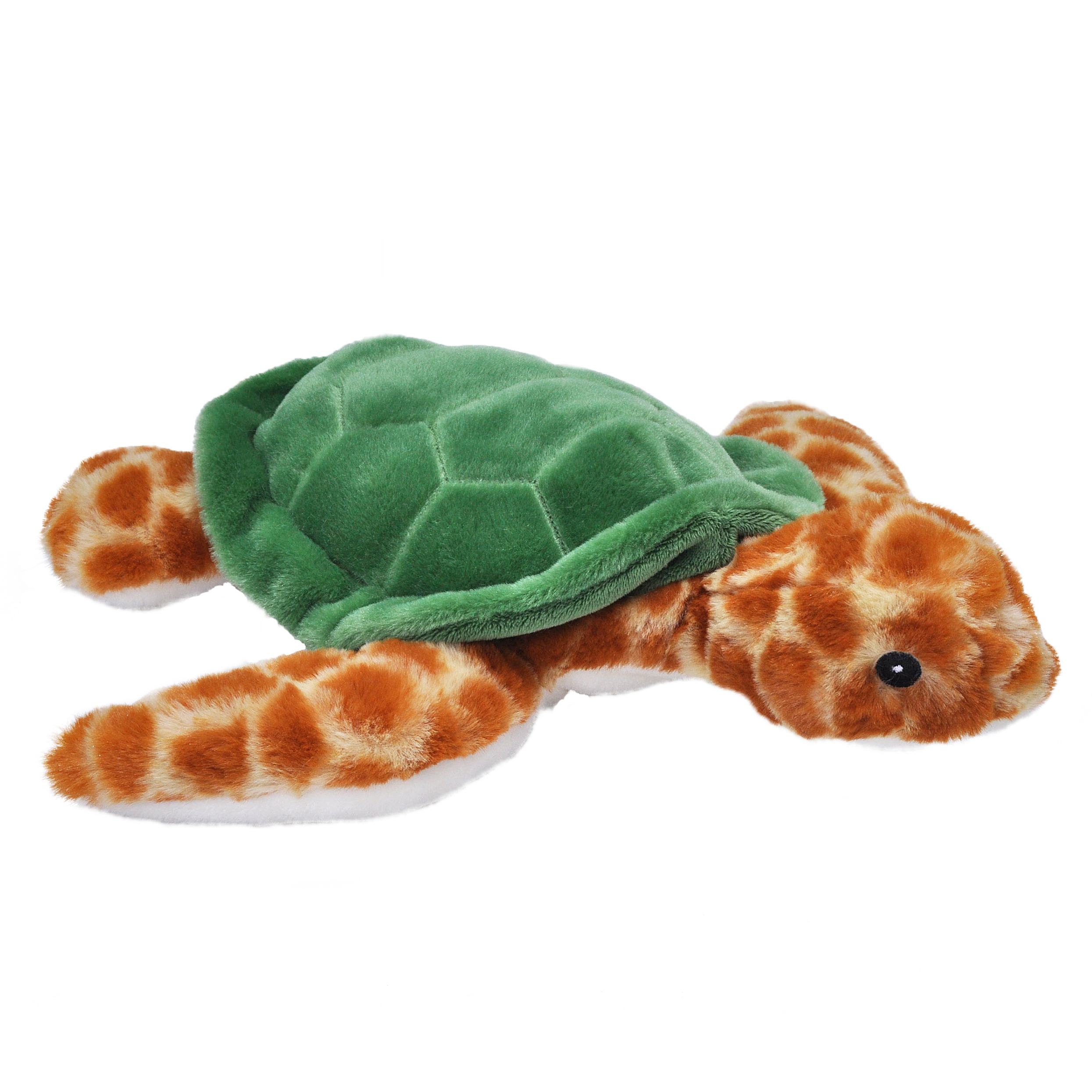 Pluche Zeeschildpad Eco-kins knuffel - 30 cm - Zeedieren knuffels -