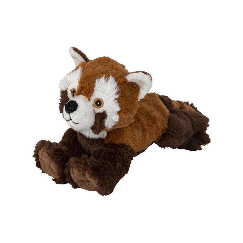 Pluche rode panda knuffel van 25cm -