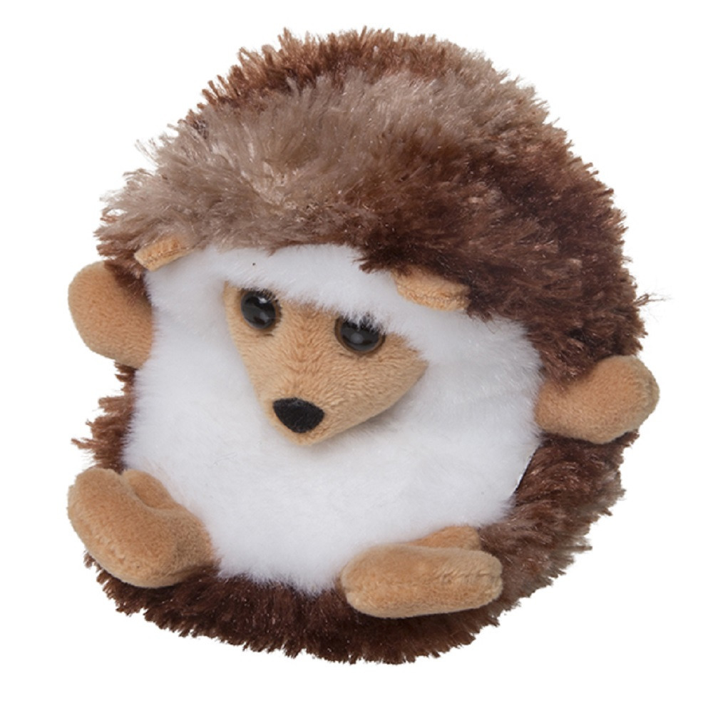 Nature Planet pluche kleine Egel knuffel - 13 cm - Dieren speelgoed -