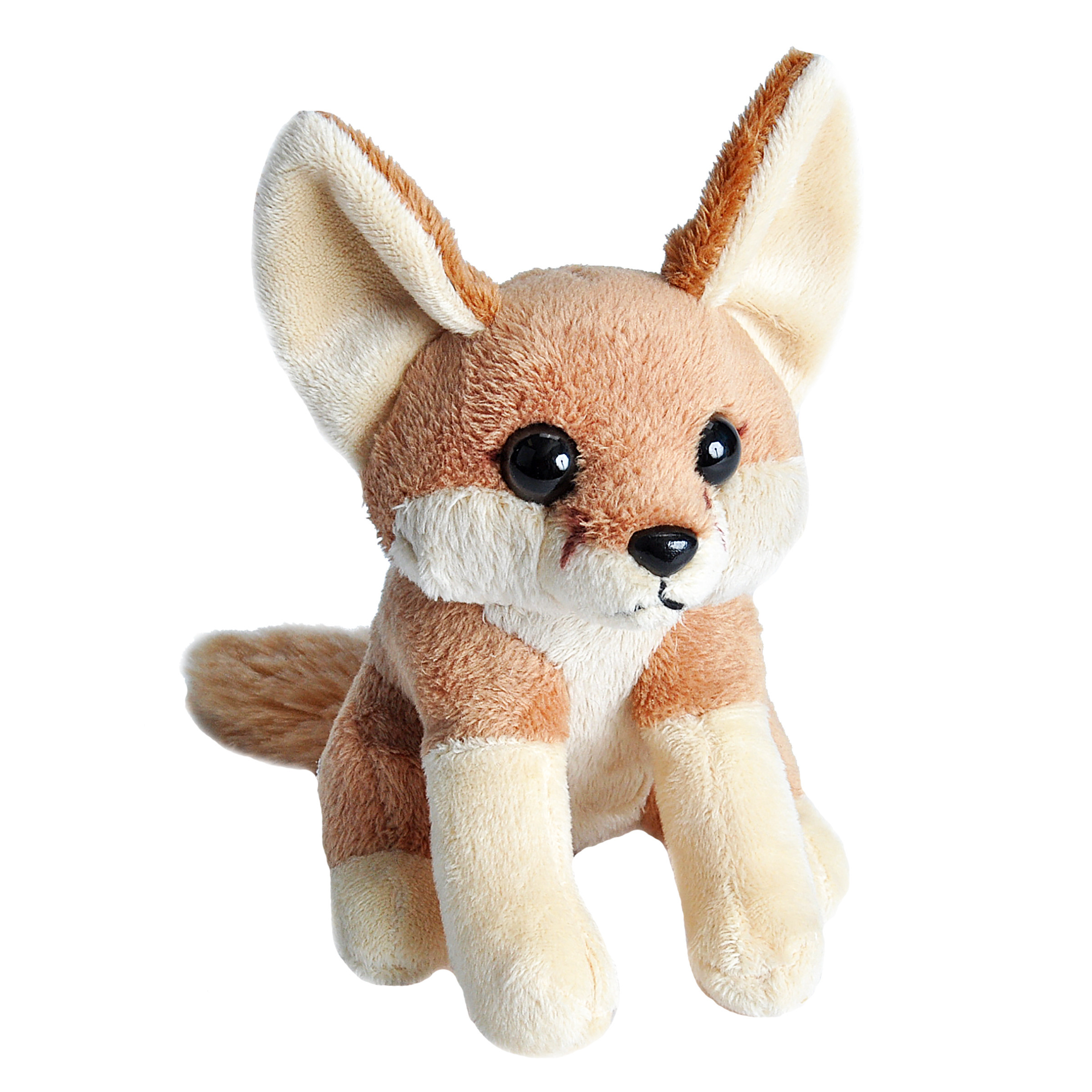 Pluche knuffel Fennec woestijnvos van 13 cm -