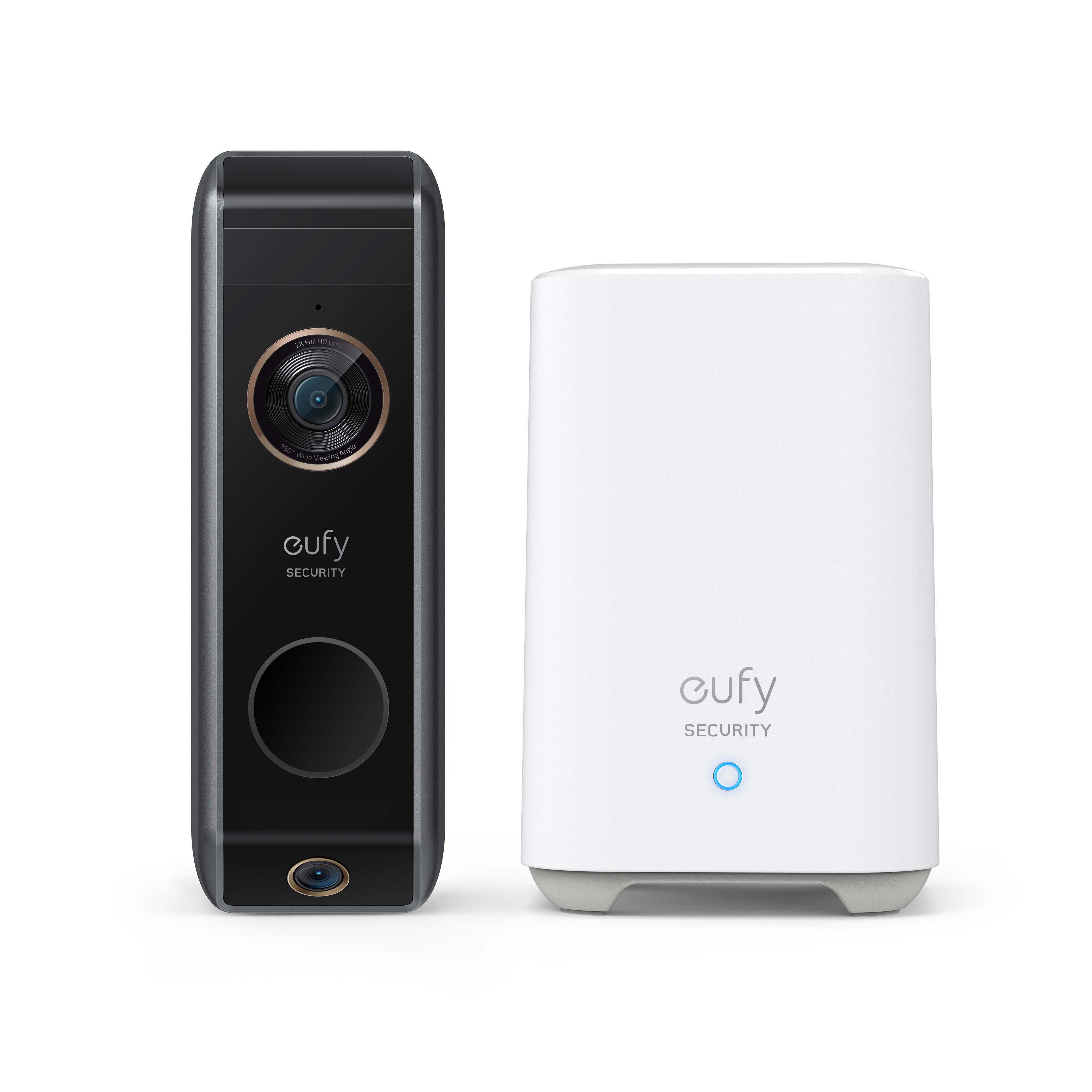 Anker Eufy Video Doorbell Dual 2 Pro met HomeBase 2 Slimme deurbel Zwart