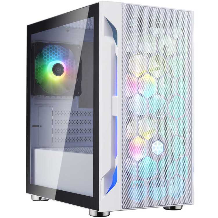 SilverStone Fara H1M Pro tower behuizing Window-Kit, USB 3.0