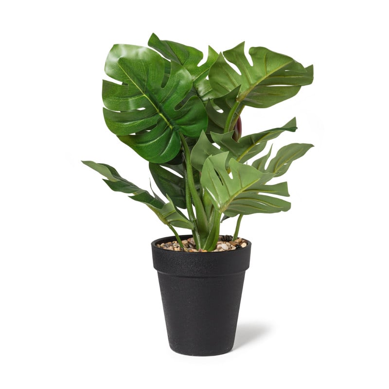 Monstera kunstplant - ø16x30 cm