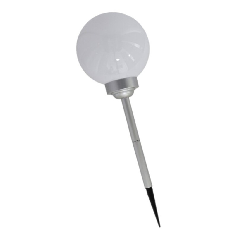 Solar tuinlamp/prikspot bol op zonne-energie 56 cm -
