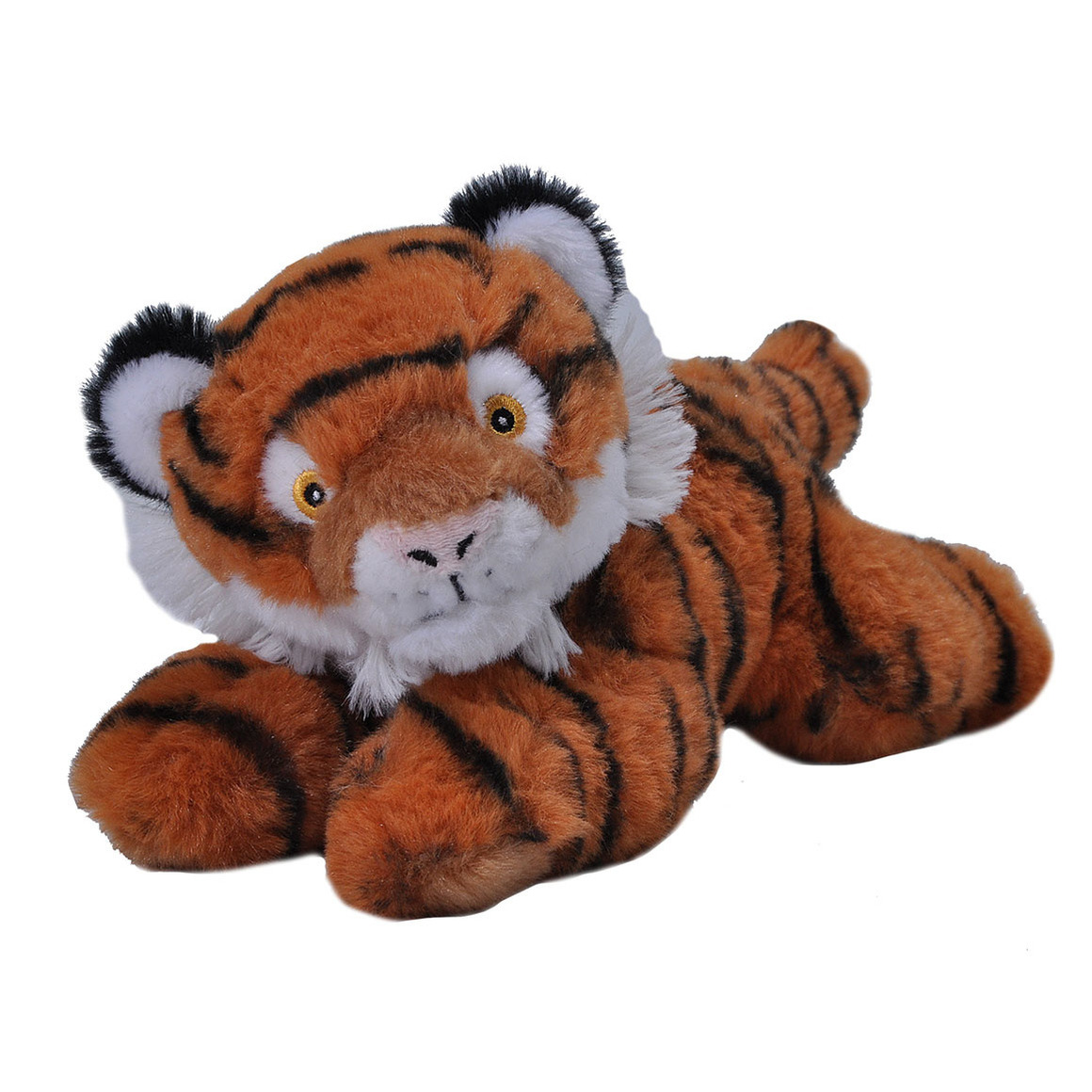 Pluche knuffel dieren Eco-kins tijger van 25 cm -