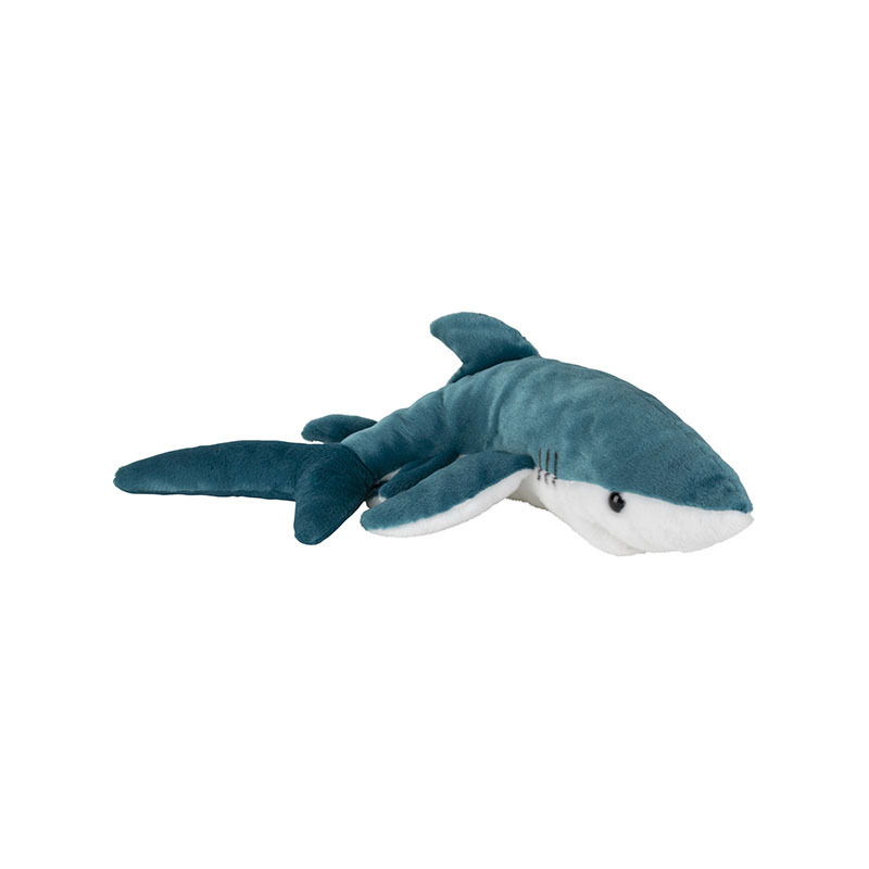 Pluche Blauwe Haai knuffel van 40 cm -
