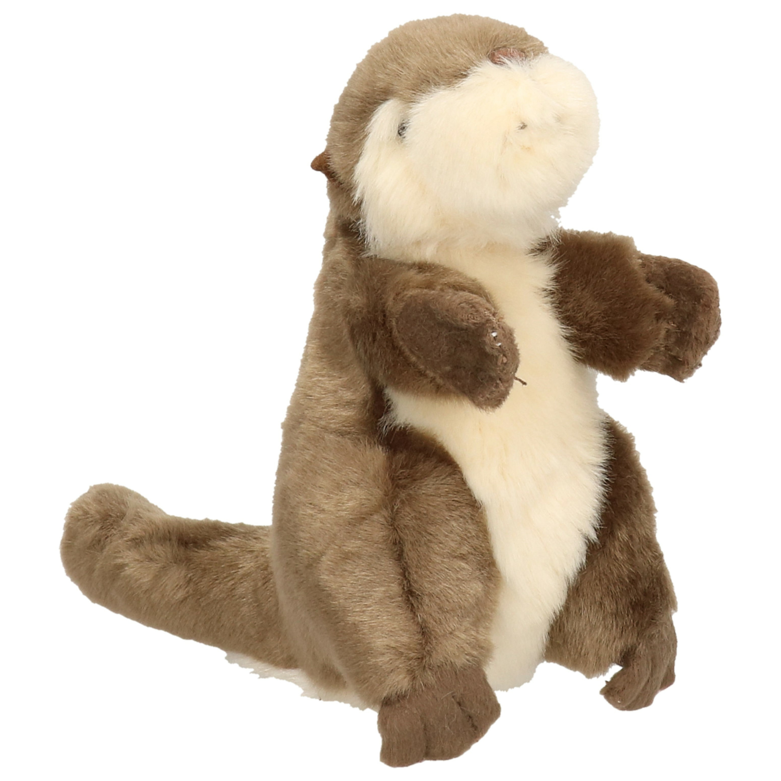 Pluche kleine otter knuffel van 15 cm - knuffeldieren - speelgoed -