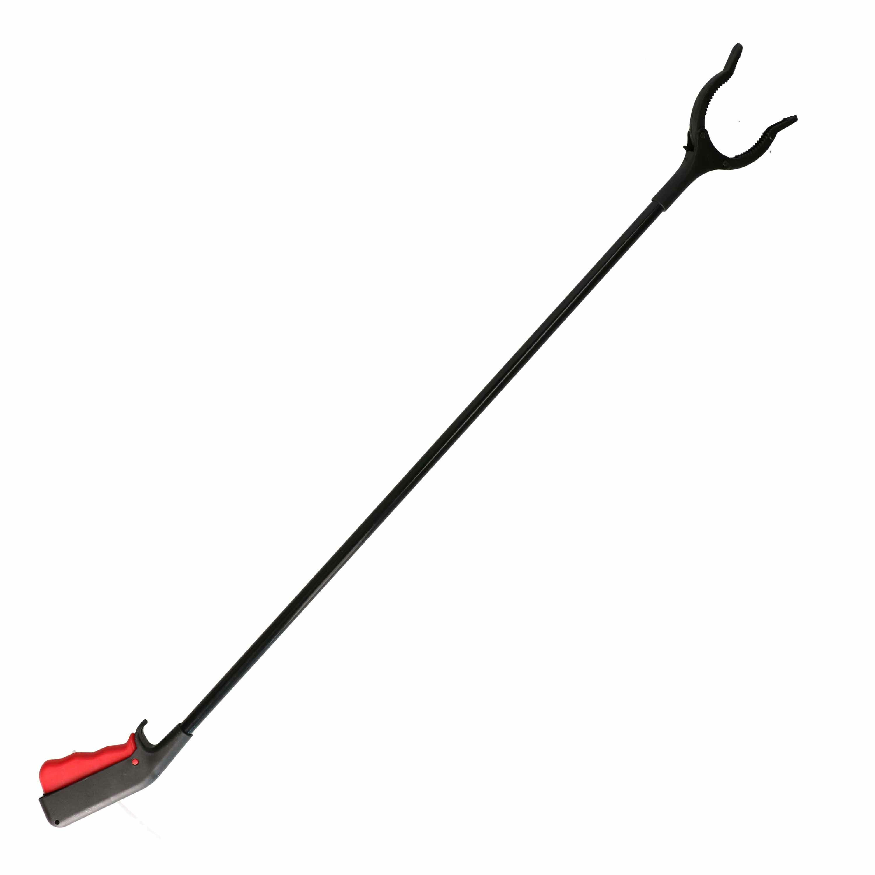 Zwarte kunststof afvalgrijper/grijparm 82,5 cm -