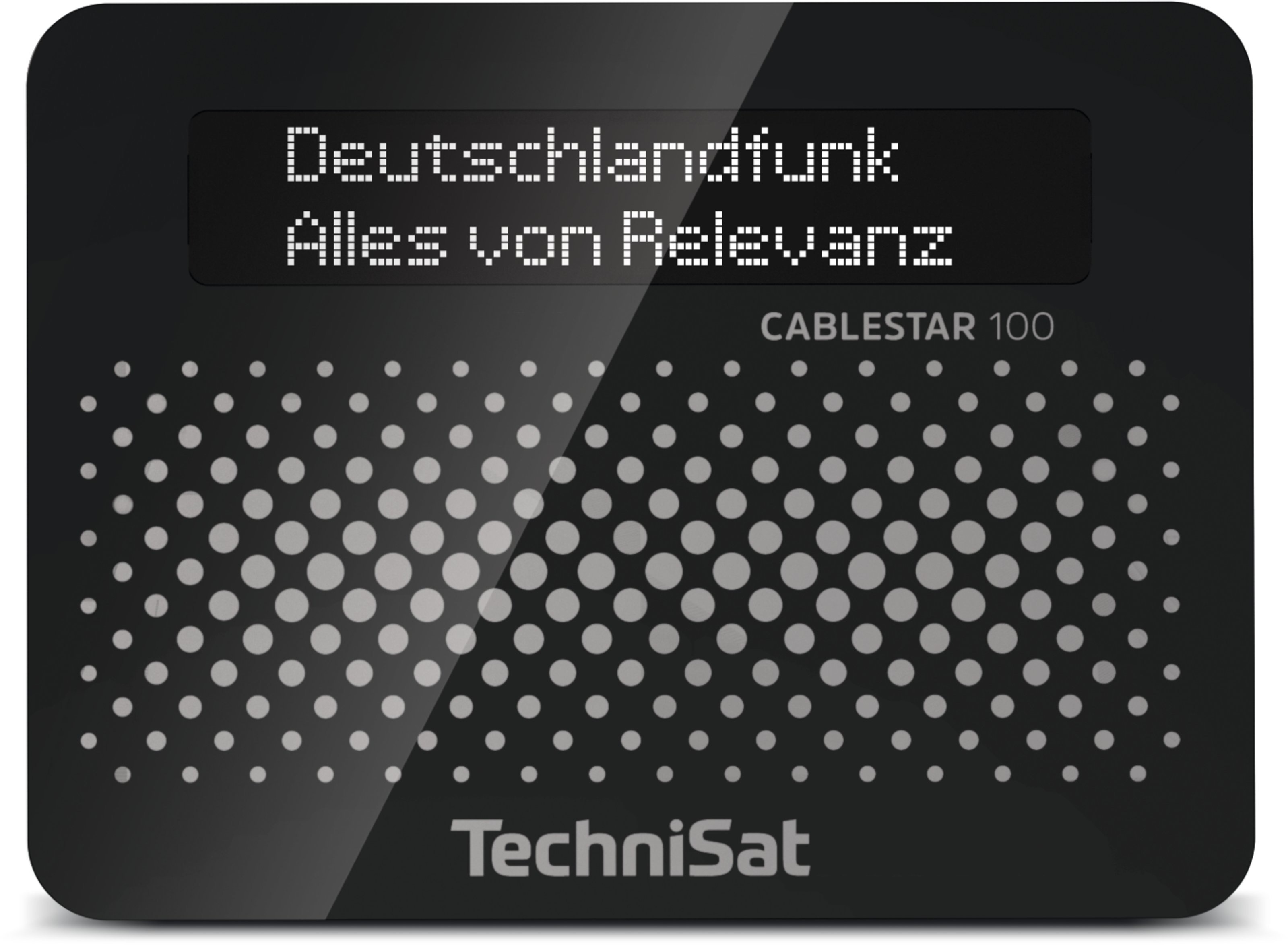 TechniSat Cablestar 100 V2 dig. kabelradio ontv Receiver Zwart
