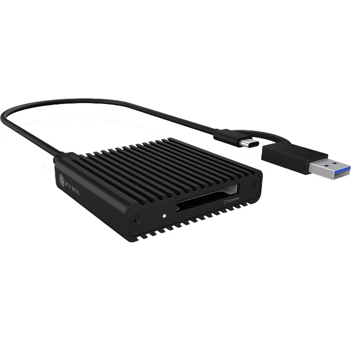 ICY BOX IB-CR404-C31 kaartlezer USB-C, USB-A