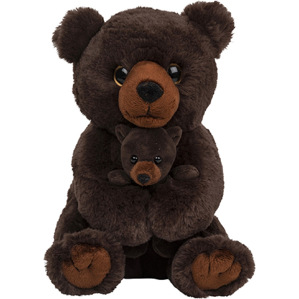 Pluche familie Beren knuffels van 22 cm -