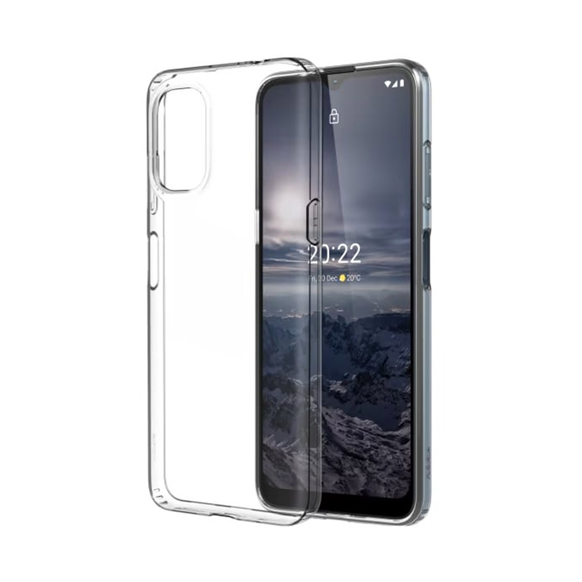Nokia Clear Case voor G11 & G21 (100% recycled) Telefoonhoesje Transparant