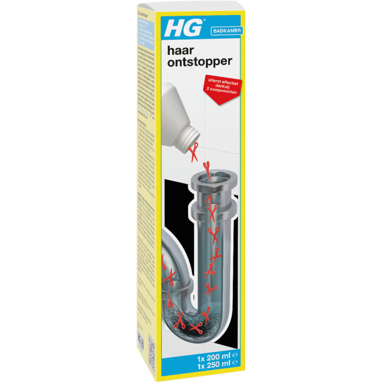 HG Haarontstopper reinigingsmiddel 450ml