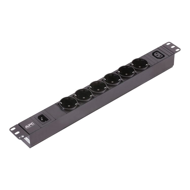 APC EasyPDU, Basic, 1U, 10A , 230V, 6SCH, 1C13 stekkerdoos