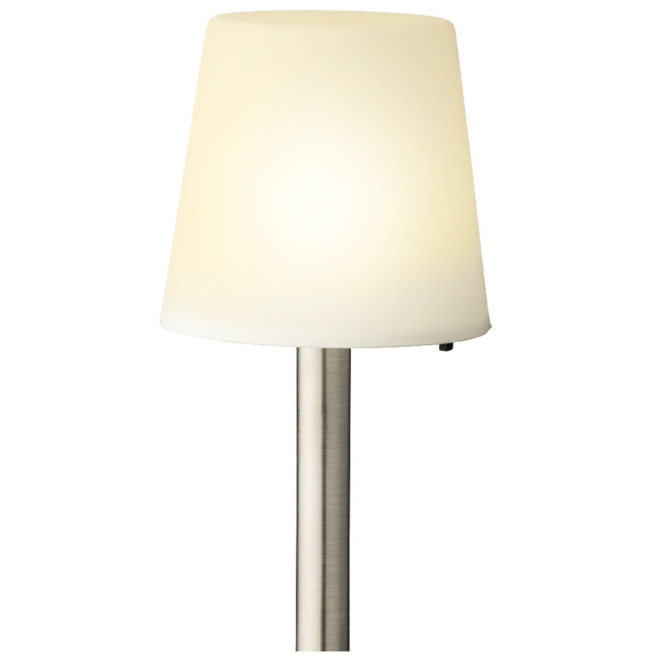 Solar tuinlamp/prikspot schemerlamp op zonne-energie 33 cm -