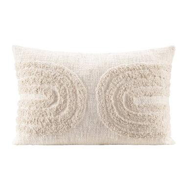 Sierkussen Mels - off-white - 40x60 cm - Leen Bakker