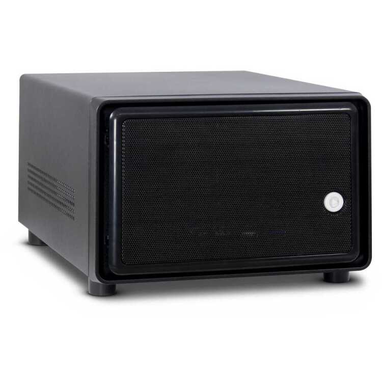Inter-Tech SC-2100 cube behuizing USB-A 2.0, USB-A 3.2 (5 Gbit/s)