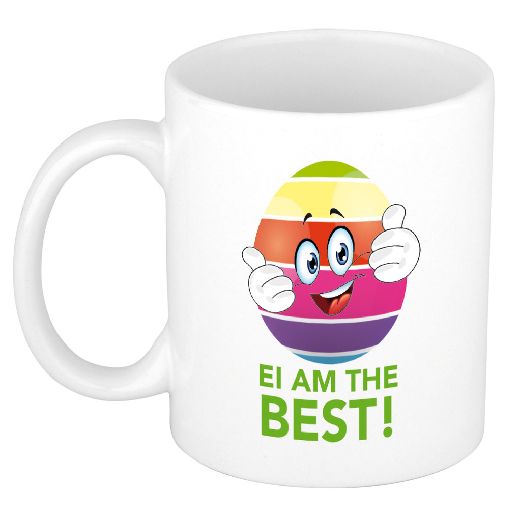 Ei am the best mok/ beker - Pasen mokken -