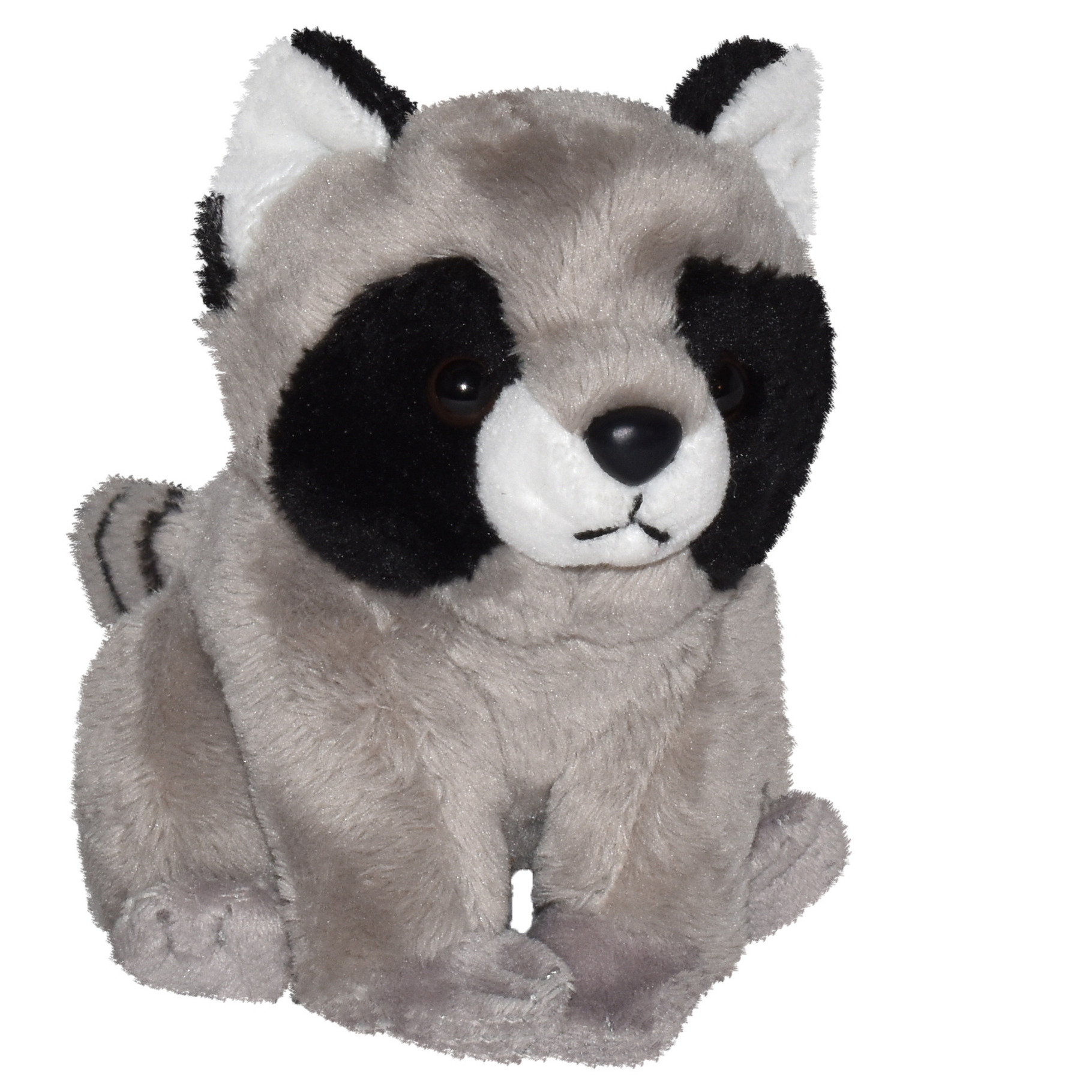 Pluche knuffel Wasbeer van 13 cm -