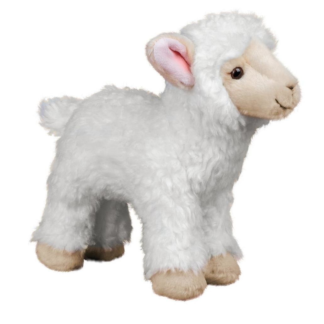 Pluche knuffeldier Lammetje/Schaap 25 cm -