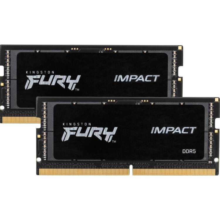 Kingston FURY 64 GB DDR5-4800 Kit werkgeheugen KF548S38IBK2-64, Impact, XMP