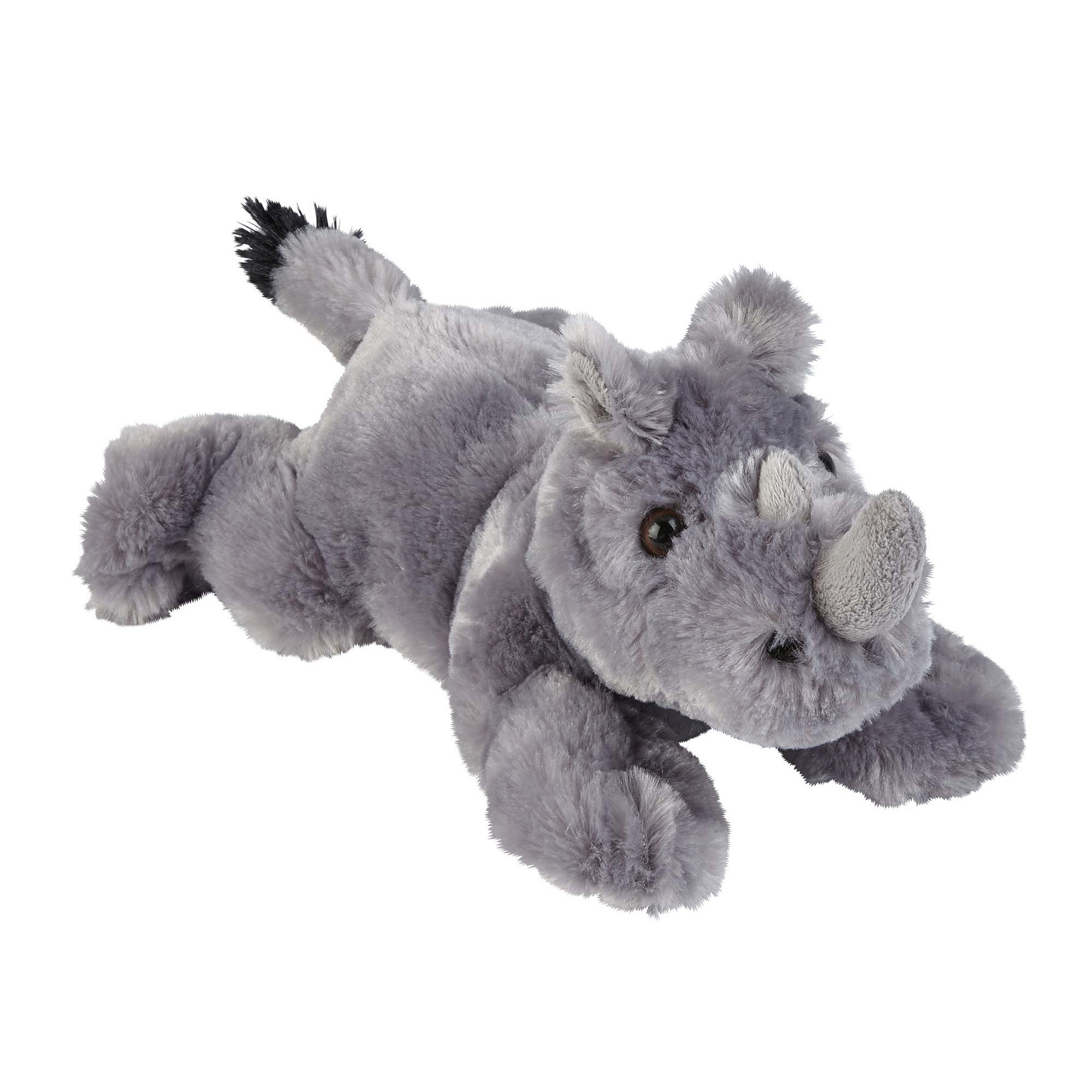 Pluche knuffel dieren Neushoorn 25 cm -
