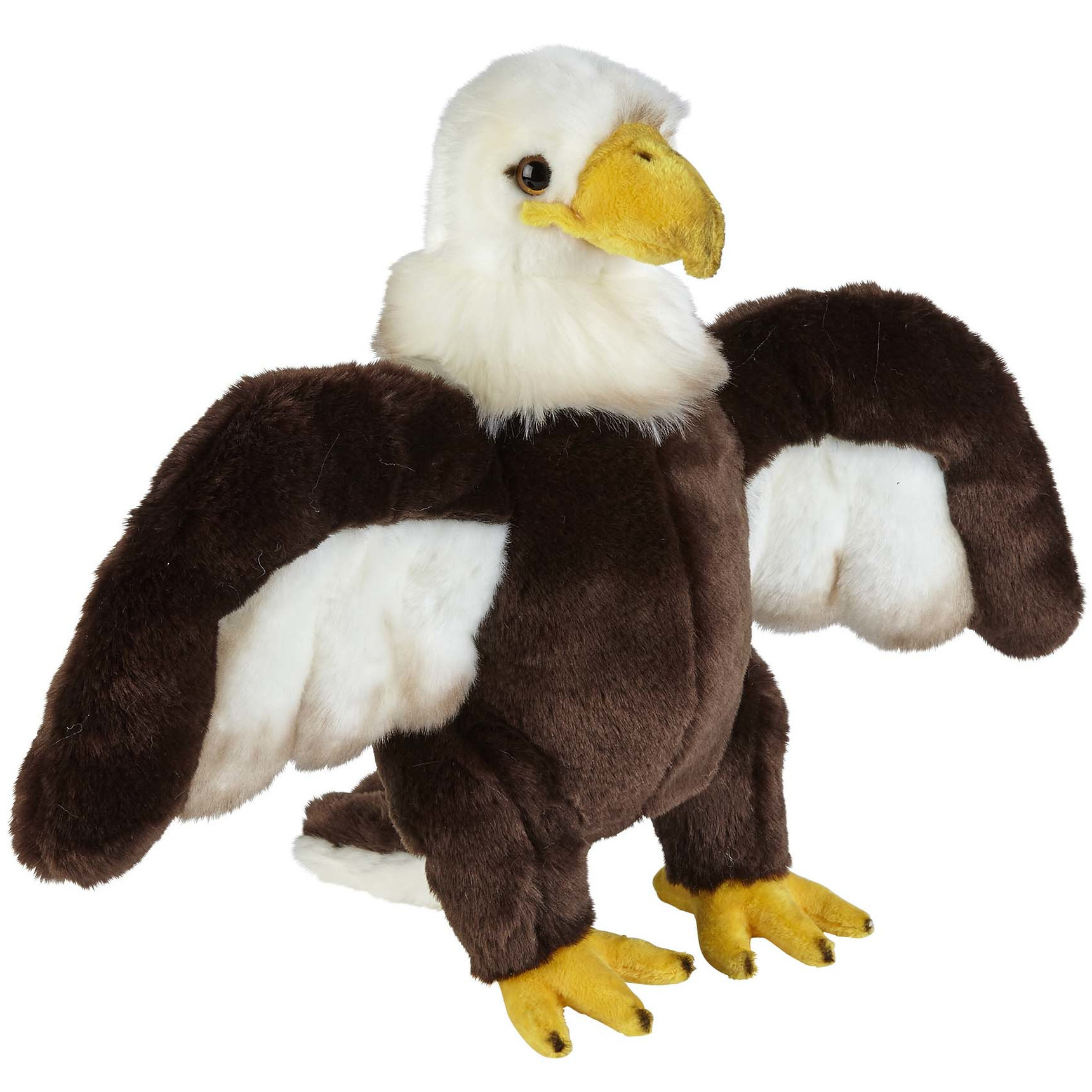 Pluche knuffel dieren Amerikaanse Zeearend roofvogel van 28 cm -