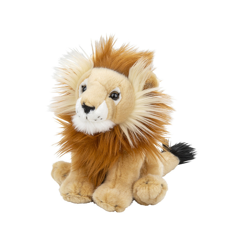 Pluche leeuw knuffel - 22 cm - Leeuwen Knuffeldieren -