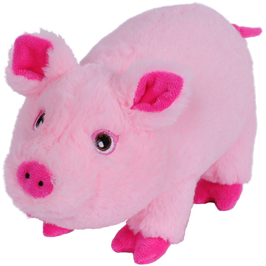 Pluche speelgoed knuffeldier Varken/Biggetje van 24 cm -