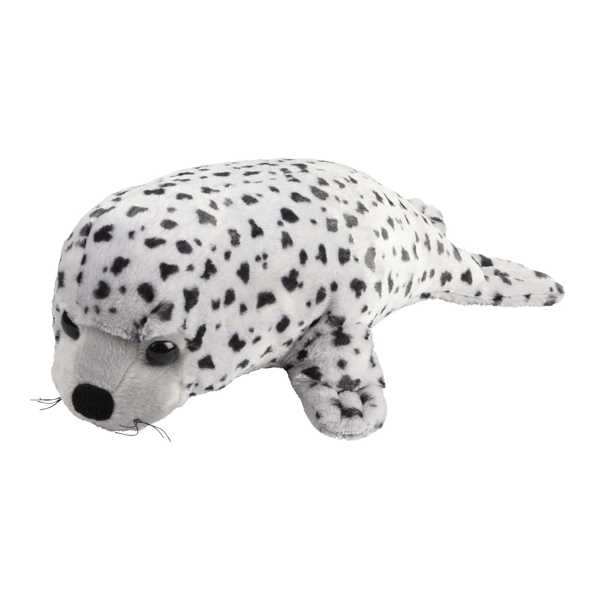 Pluche knuffel dieren gevlekte grijze Zeehond - van 40 cm -