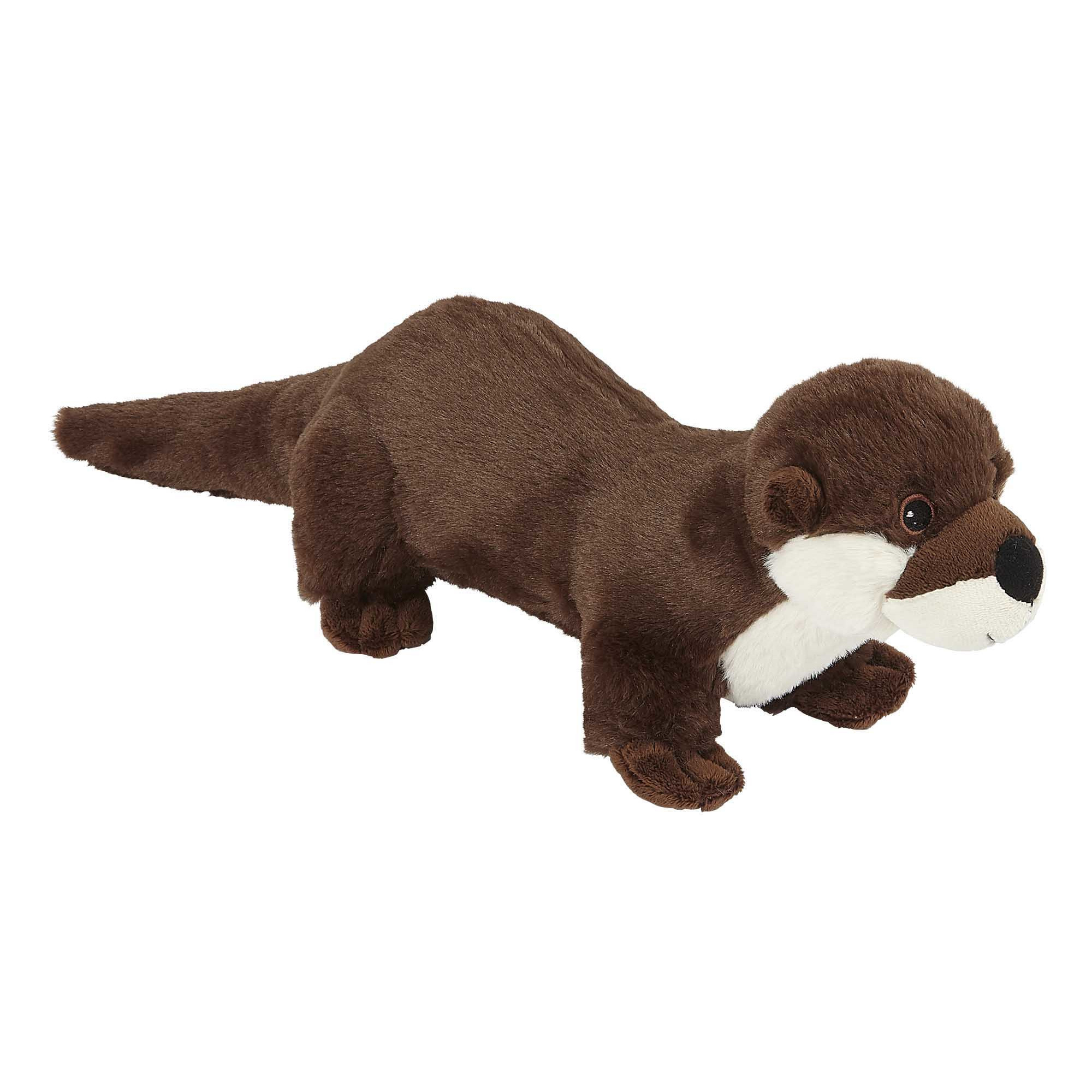 Ravensden pluche knuffel dier Otter - bruin - 23 cm - Otters -