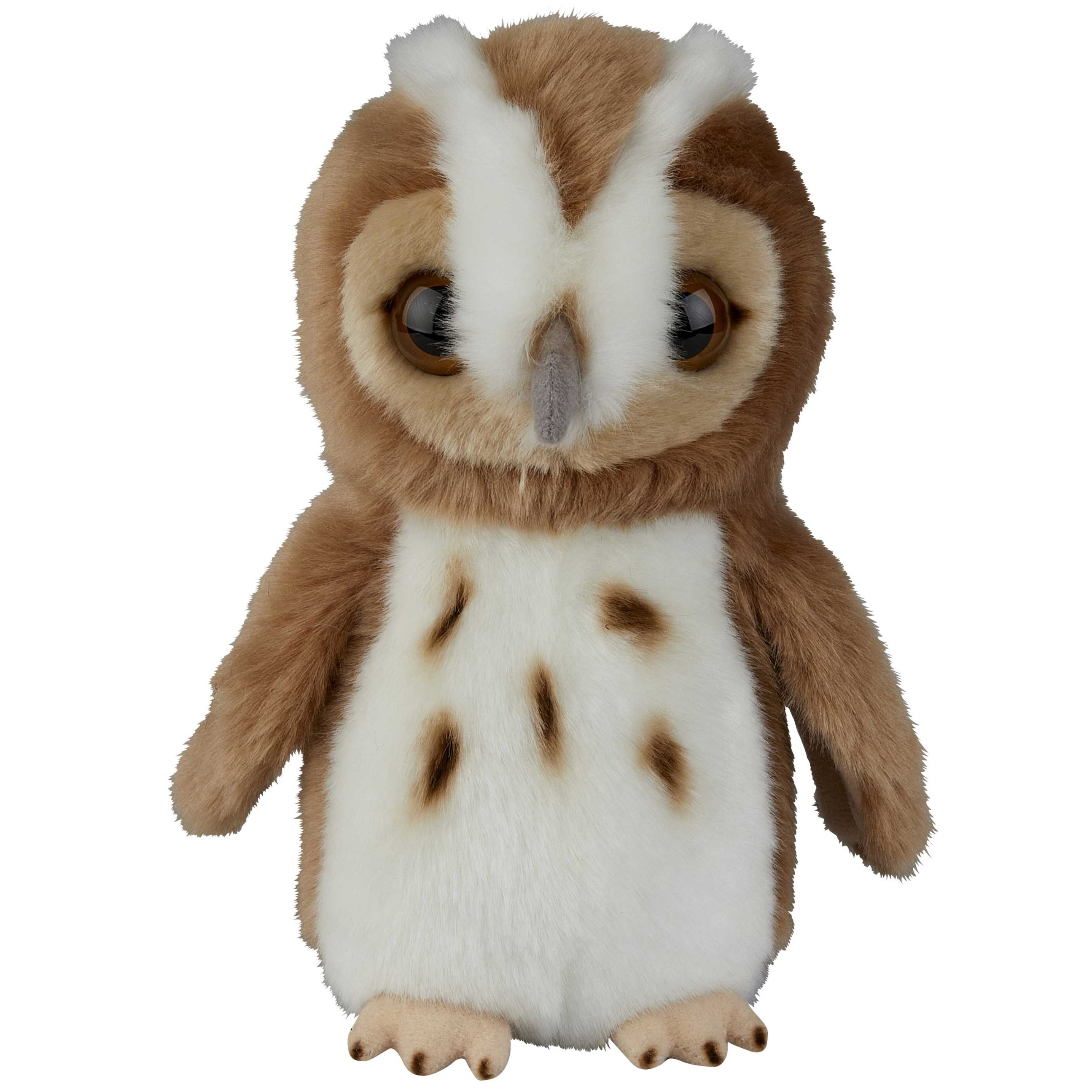 Pluche knuffel dieren Bosuil vogel van 18 cm -