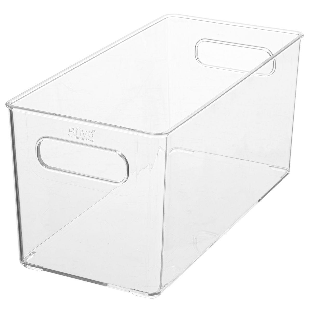 Creme potjes/flesjes/make-up houder/box rechthoek 31 x 15 cm van kunststof -